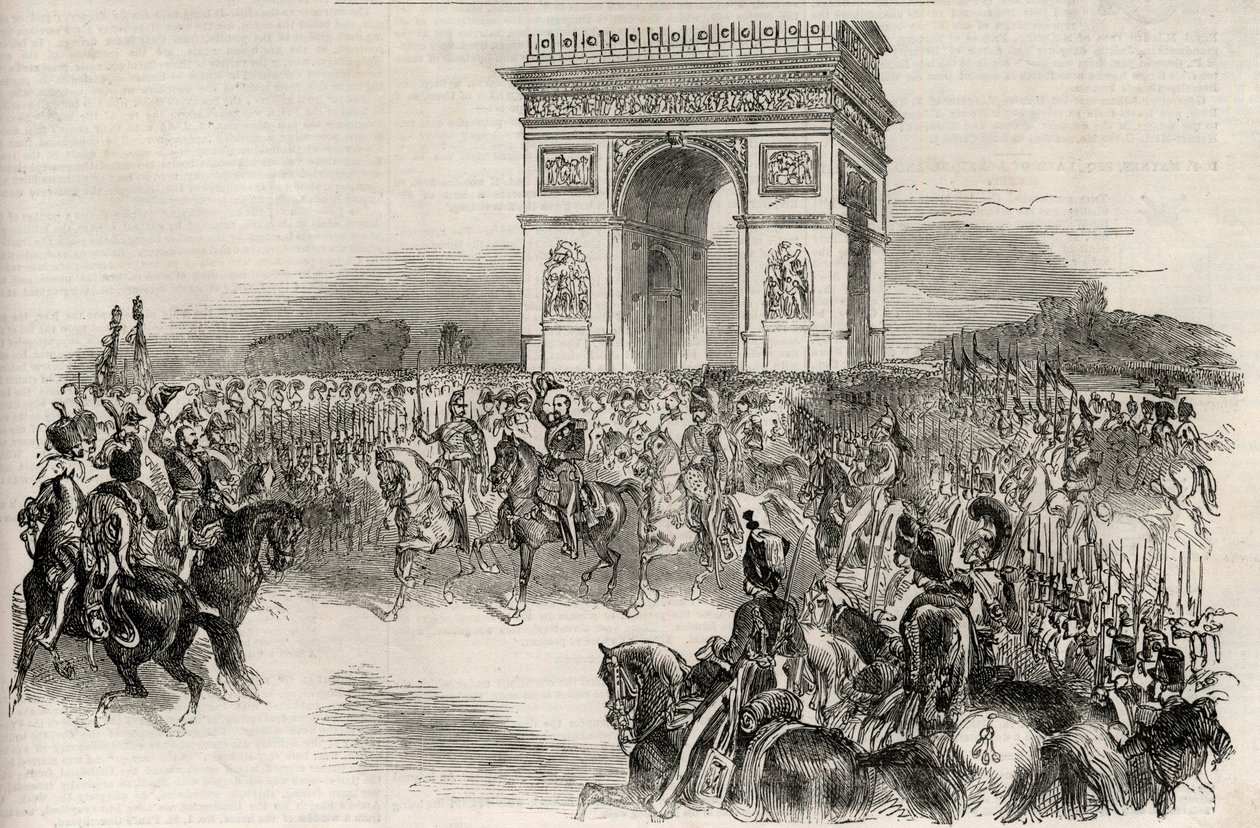 Entrée de Napoléon III à Paris par l