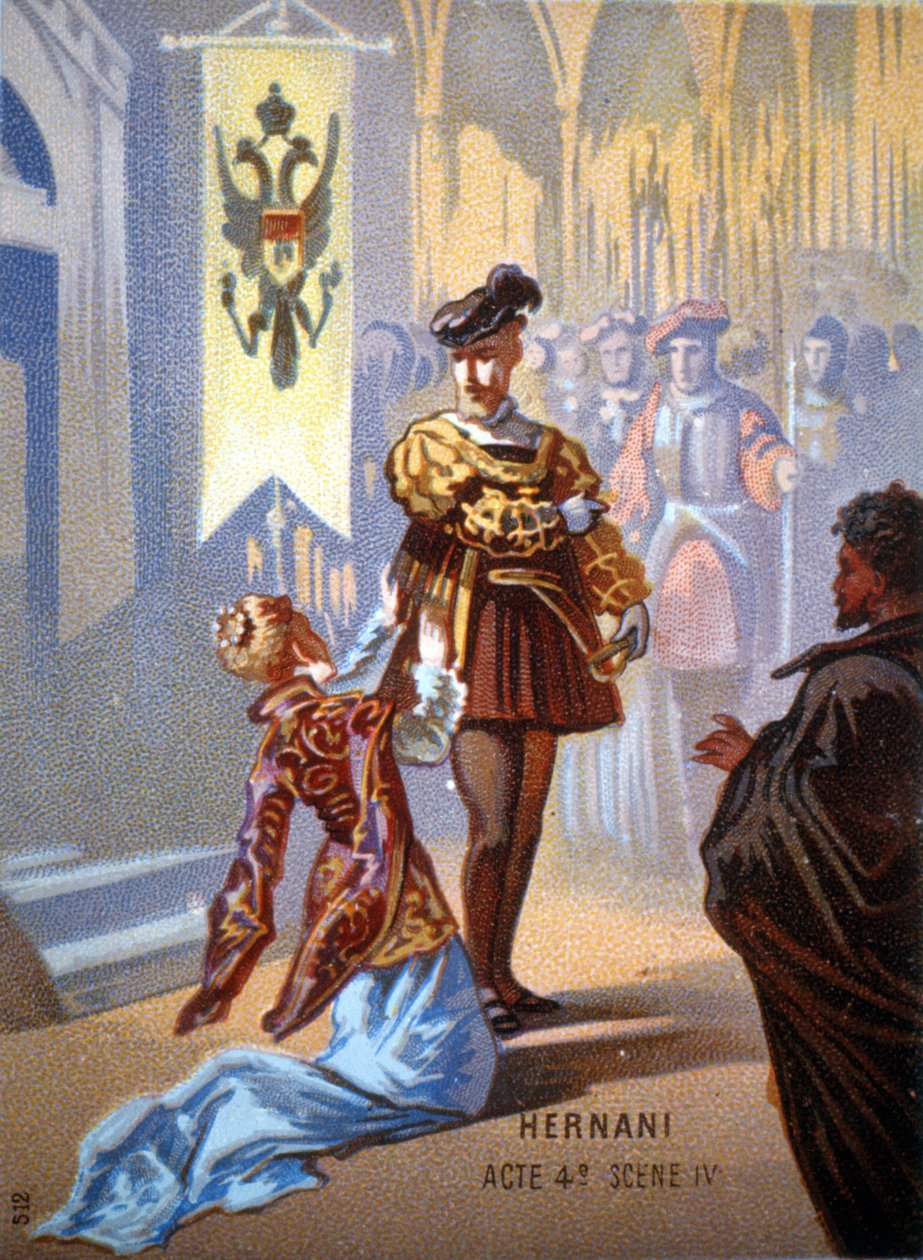 Ernani de Giuseppe Verdi, Acte IV, Scène IV - Unknown artist