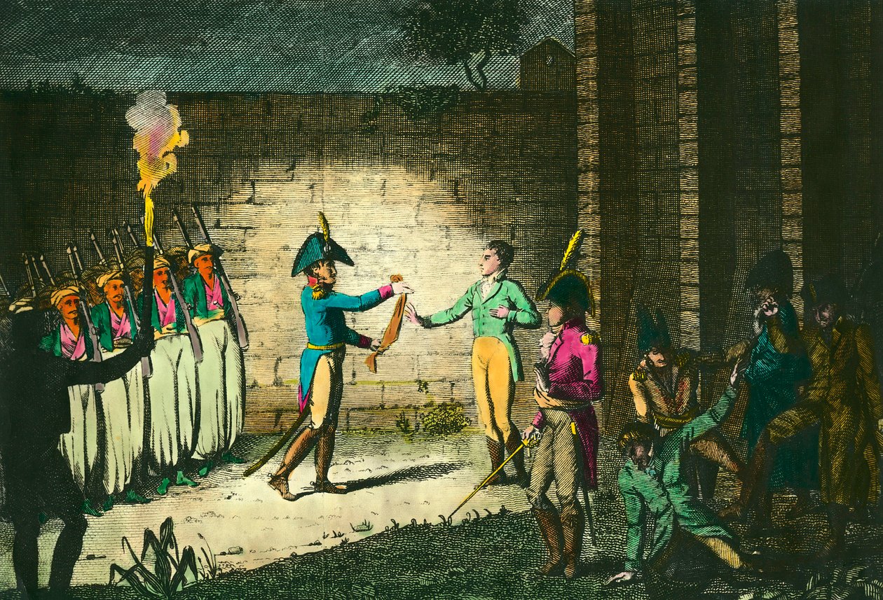 Exécution de Louis de Bourbon, duc d
