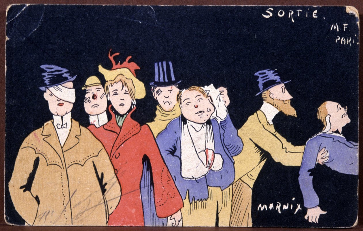 Exit M. F. Paki, début du 20e siècle (illustration) - Unknown Artist