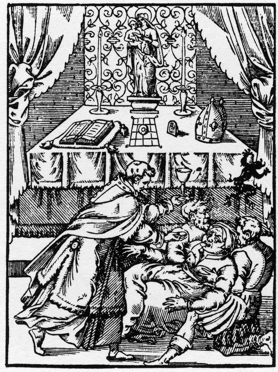 Exorcisme : un démon quitte le corps d