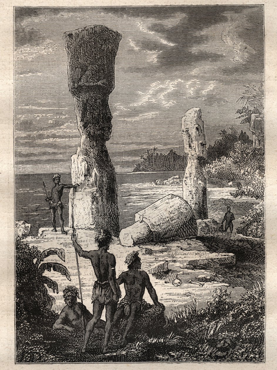 Expédition autour du monde (1785-1788) par Jean François Galaup de La Pérouse (1741-1788) : indigènes de l