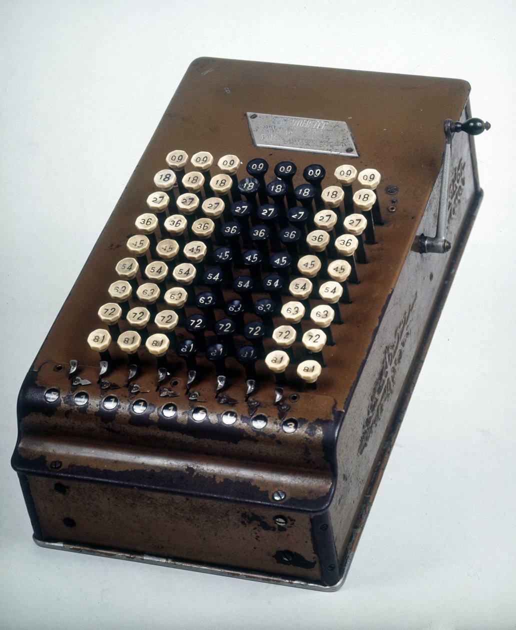 Calculatrice Felt : le Comptometer - Unknown artist