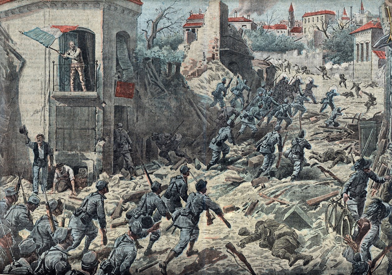 Première Guerre mondiale : la bataille de Gorizia (Goritz) les 9 et 10 août - Unknown Artist