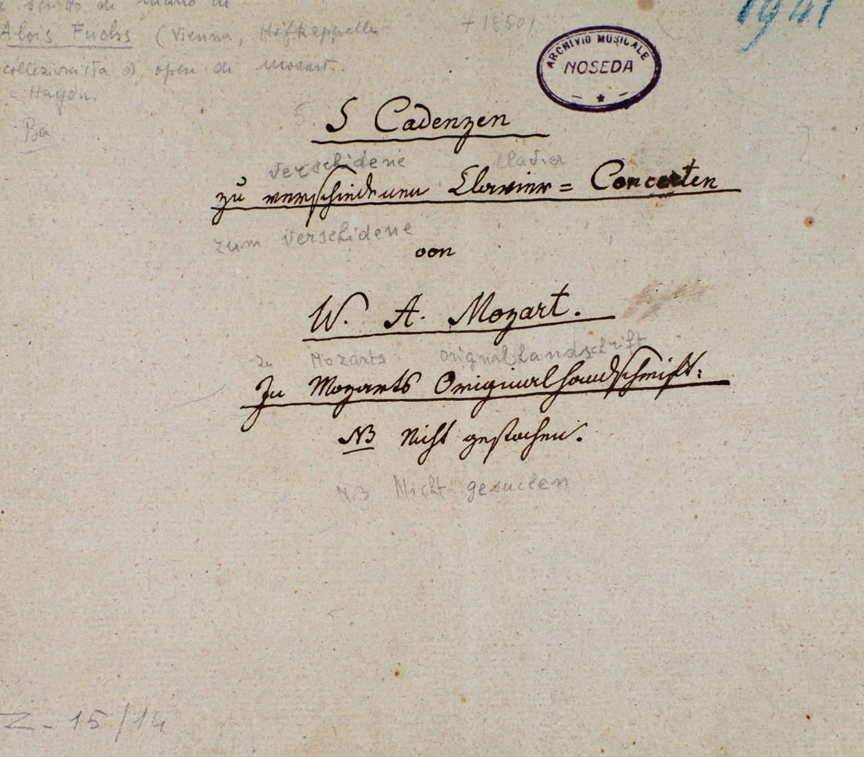Première page d