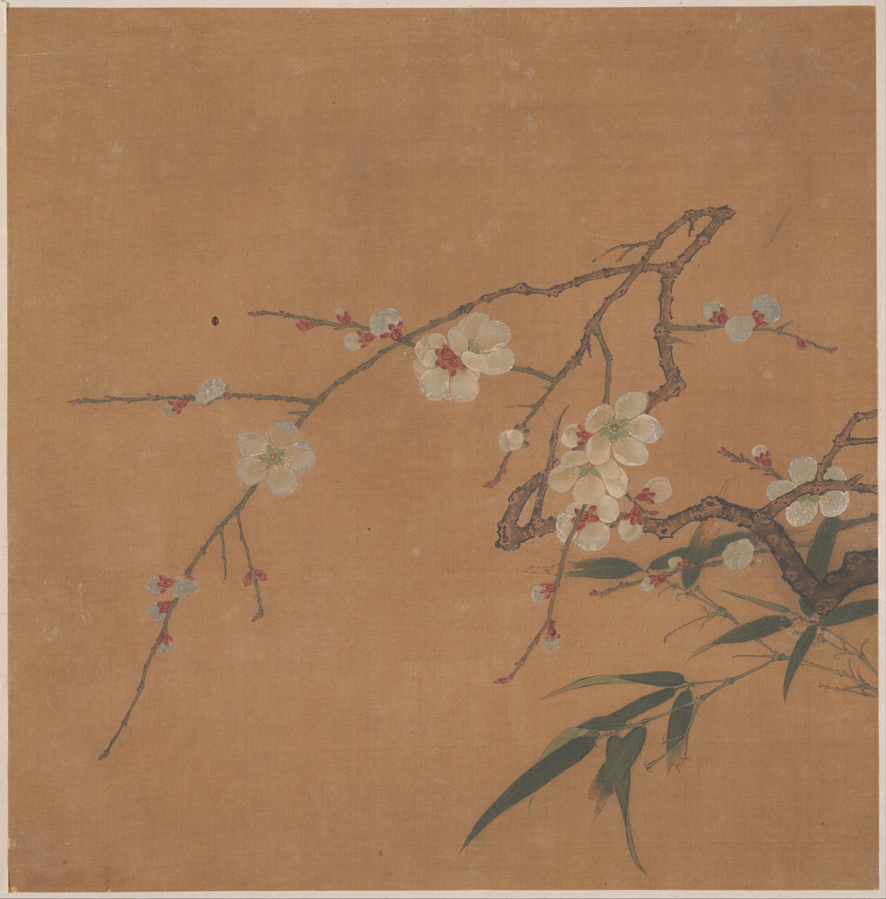 Prunier à fleurs et bambou - Unknown Artist
