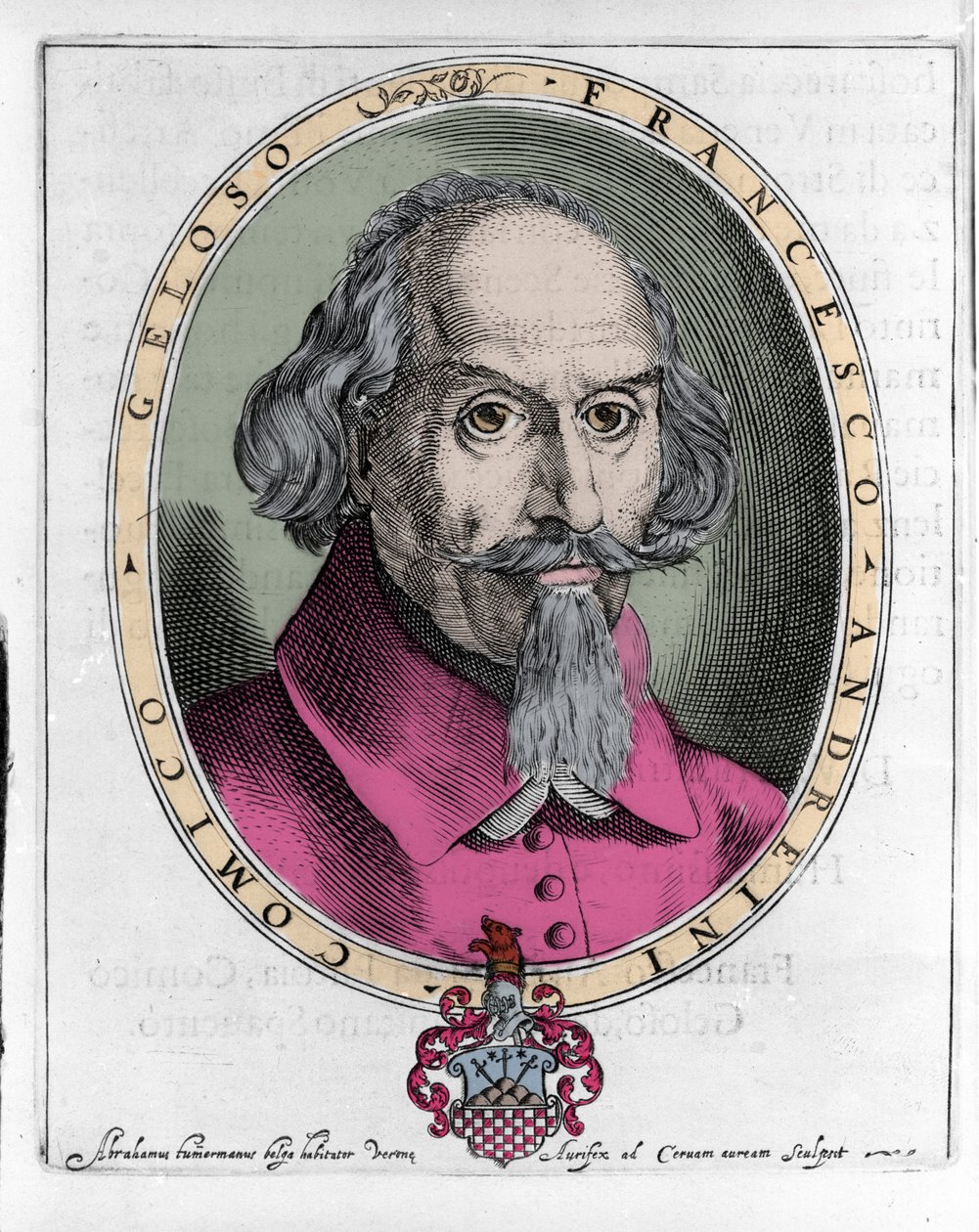 Francesco Andreini, acteur et dramaturge italien de la Commedia dell