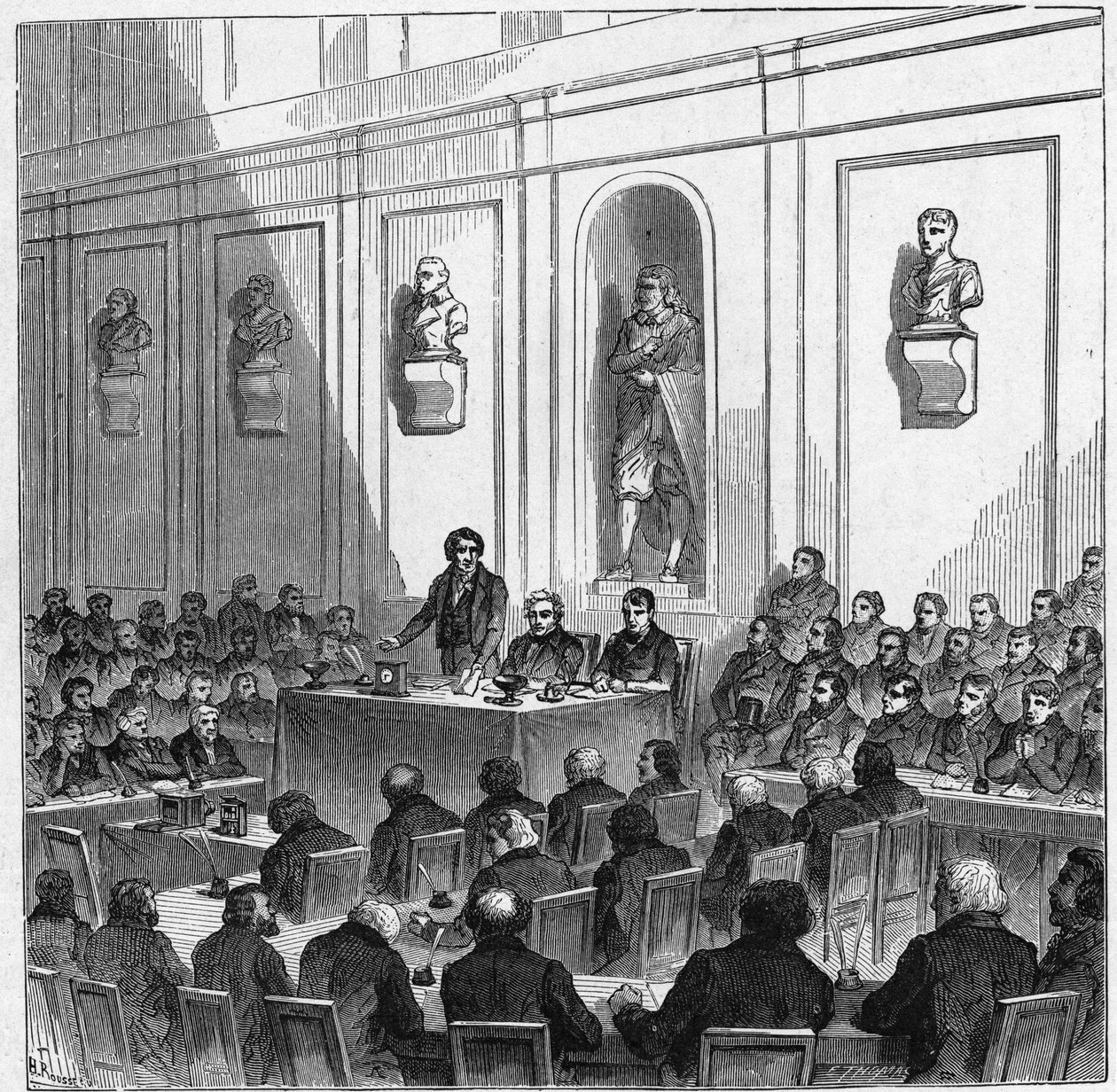 François Arago annoncé le 10 août - Unknown artist