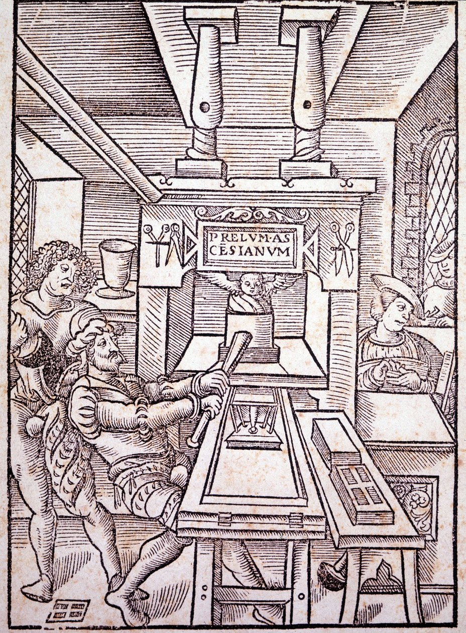 Presse française. XVIe siècle - Unknown artist
