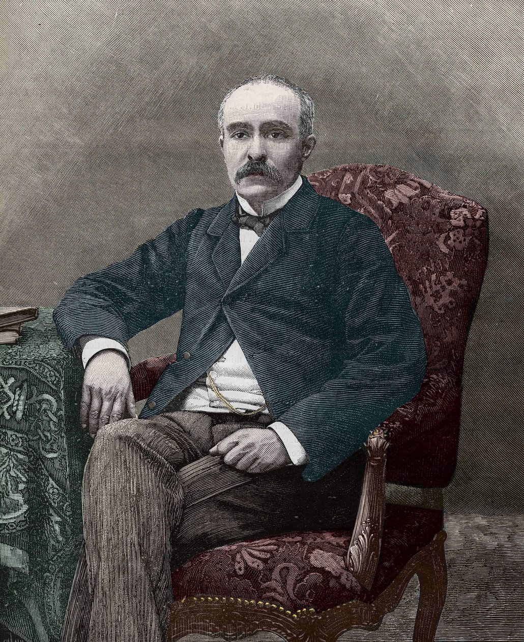 Georges Clemenceau (1841-1929), homme politique français en 1885. - Unknown artist