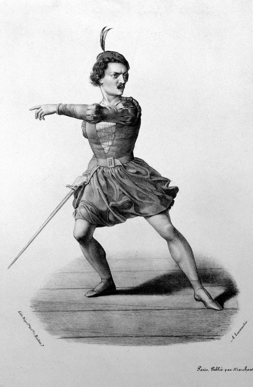 Gilbert-Louis Duprez dans le rôle d