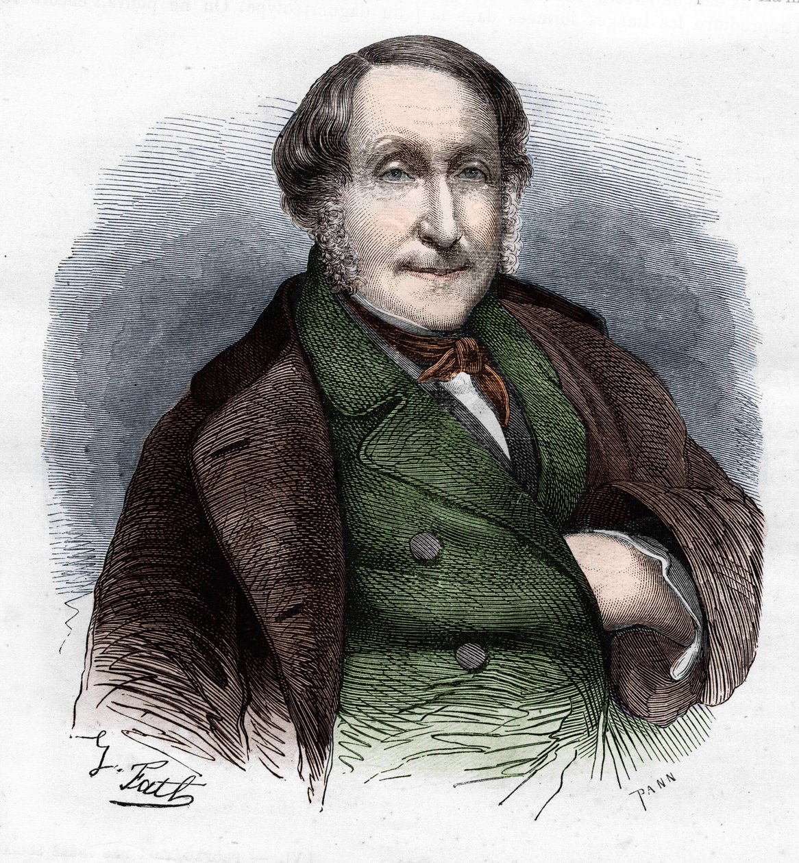 Gioacchino Rossini (1792-1868), compositeur italien - Unknown artist