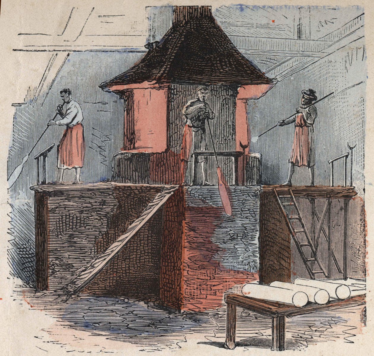 Fabrication du verre - Unknown artist