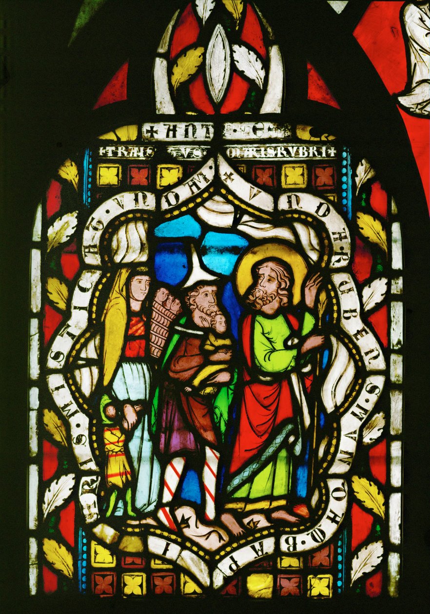 Dieu fait traverser la mer Rouge aux enfants d