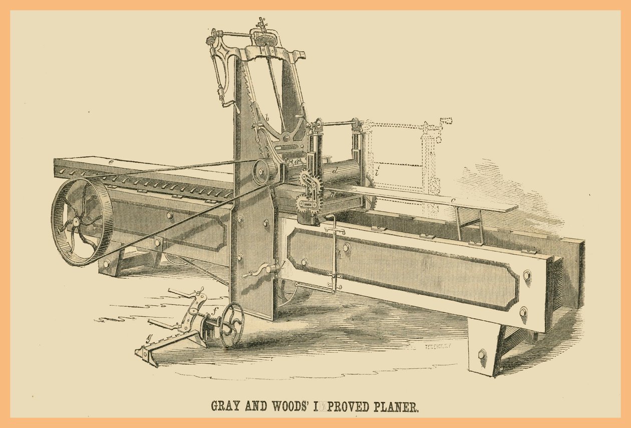 Gray - Raboteuse améliorée Woods - Unknown Artist