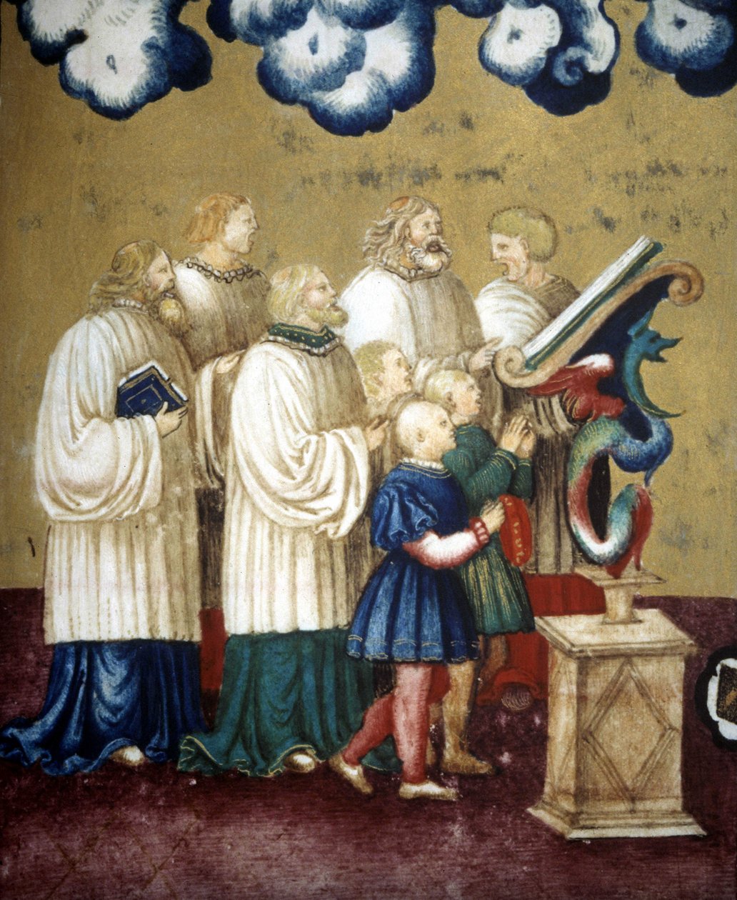 Chant grégorien du XVe siècle. Église de l