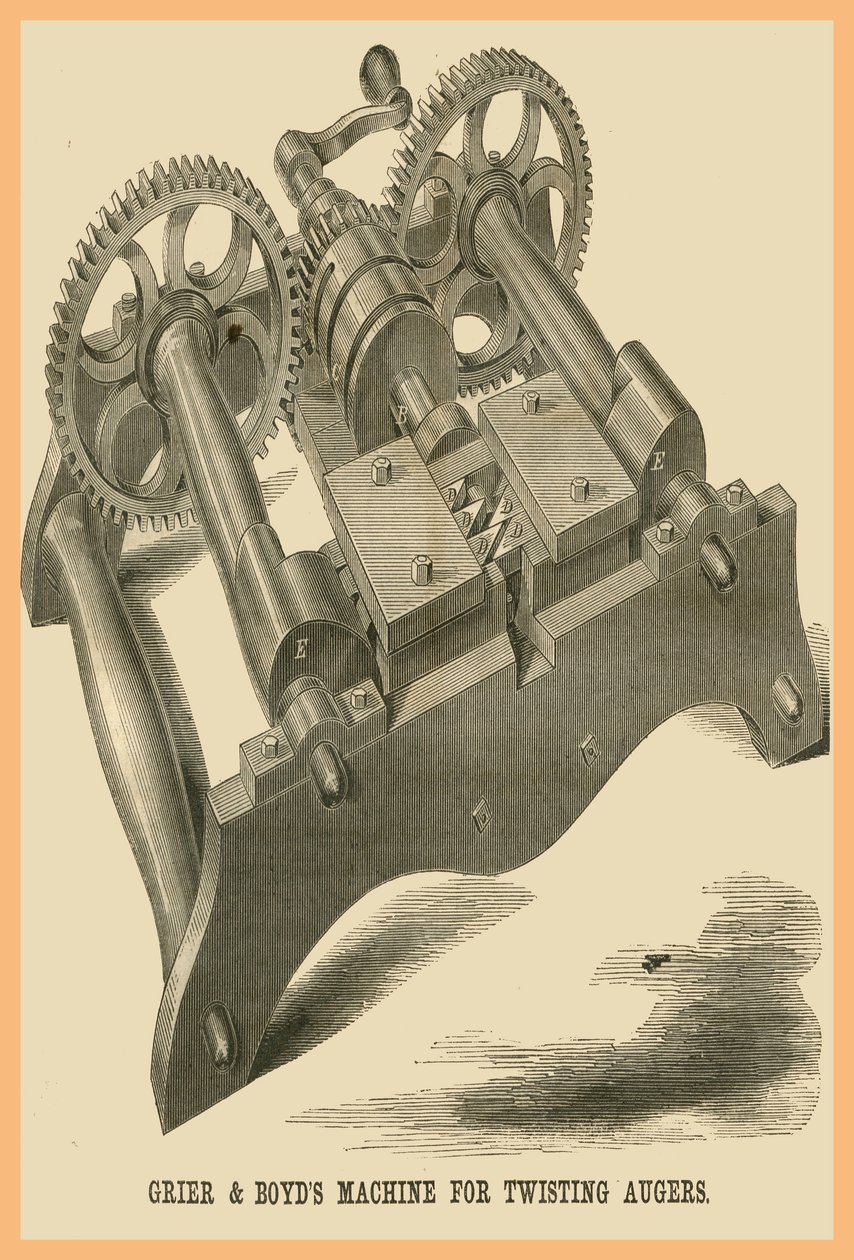 Grier - Boyds Machine à tordre les augures - Unknown Artist