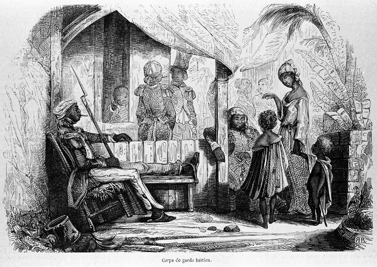 Révolution haïtienne (1791-1803) : Corps de la Garde Révolutionnaire - Unknown artist