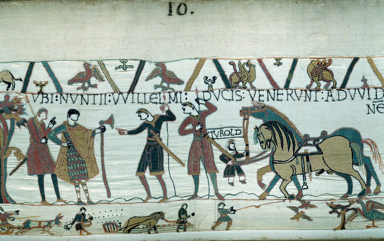 Harold informant le duc de Normandie Guillaume le Conquérant - Unknown artist