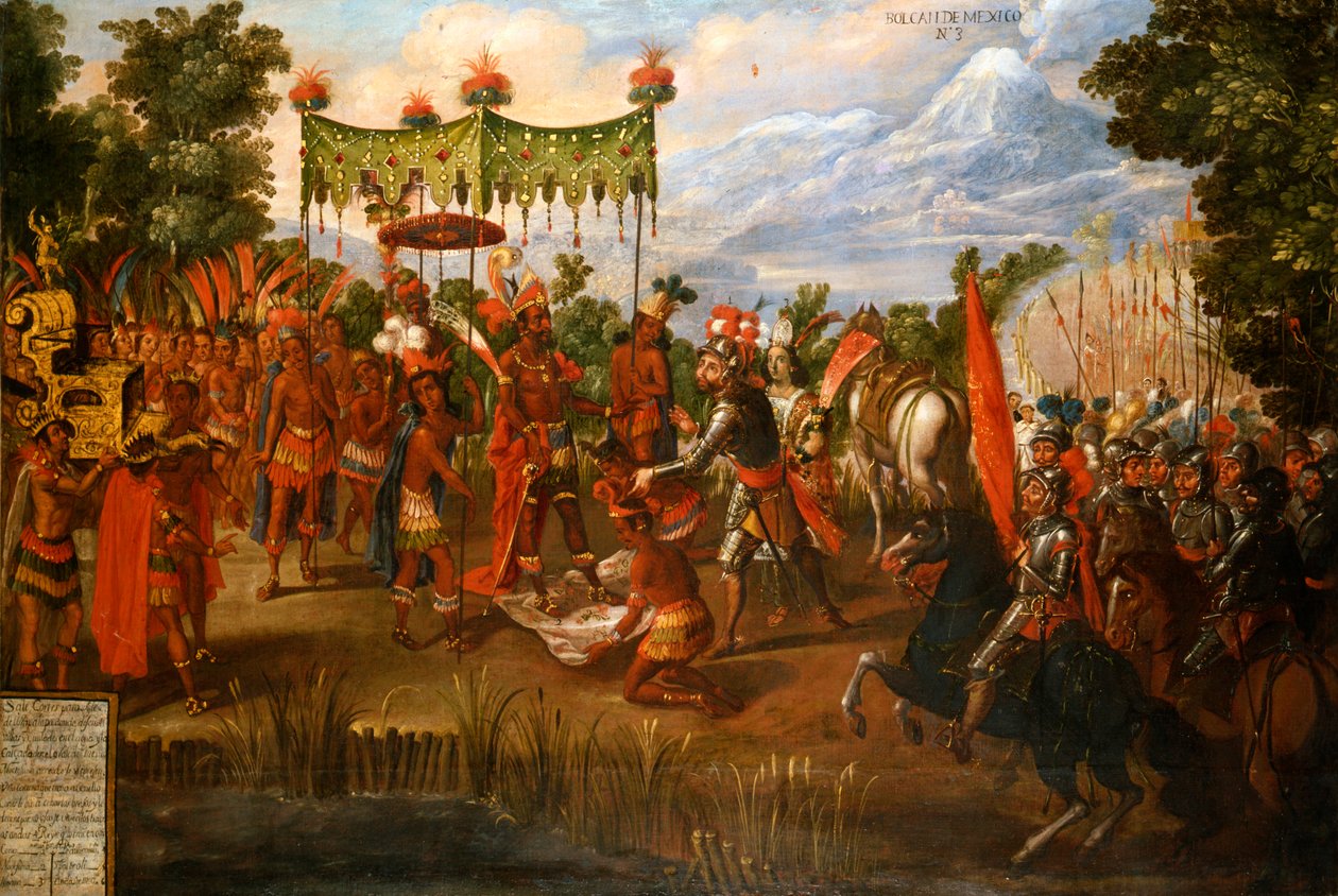 Hernan Cortes rencontre l