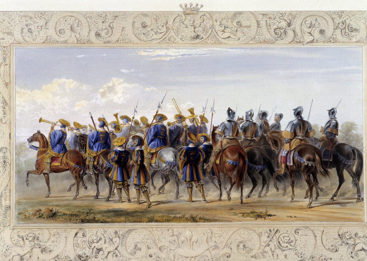 Gardes à cheval - dans "Chevalier d