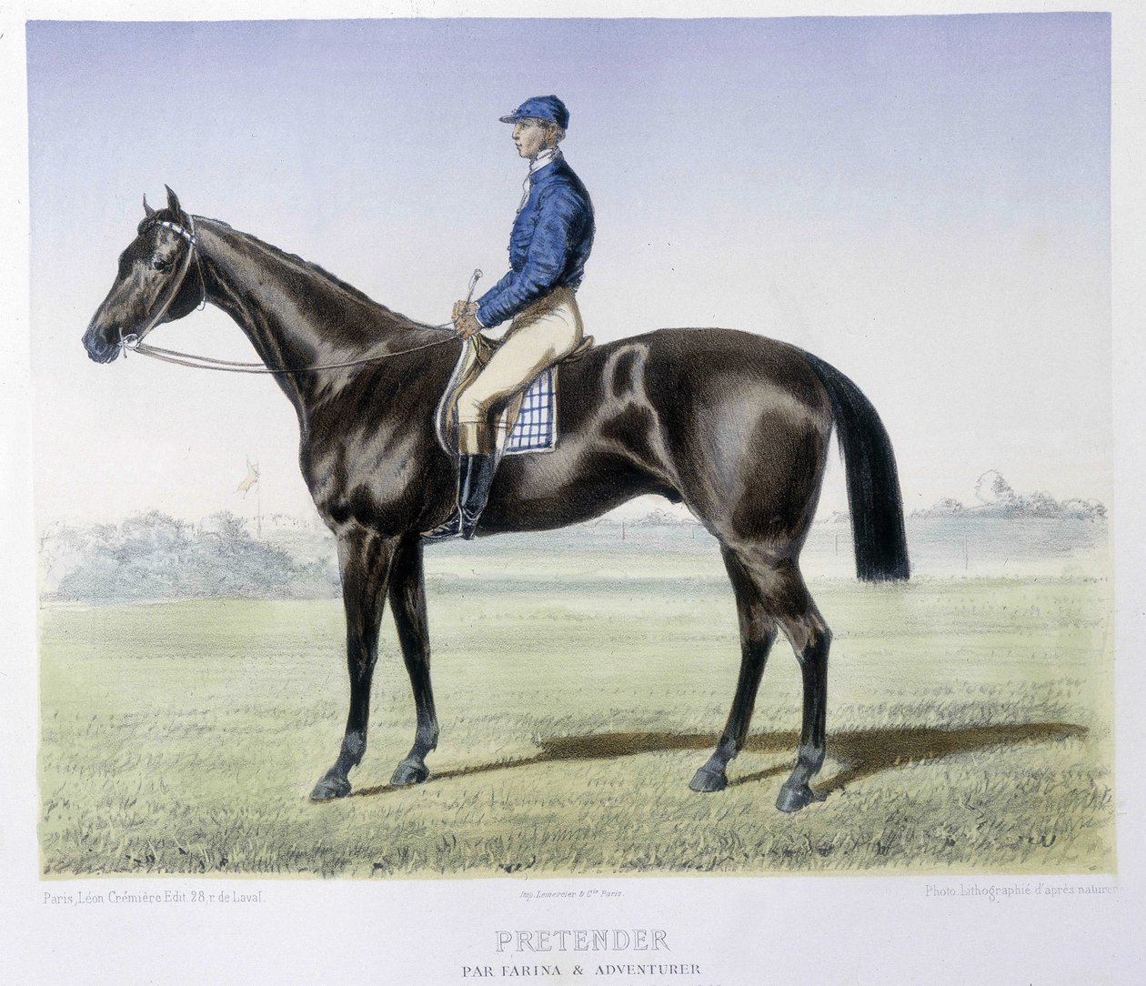 Équitation : Pretender, vainqueur du derby anglais - Unknown artist