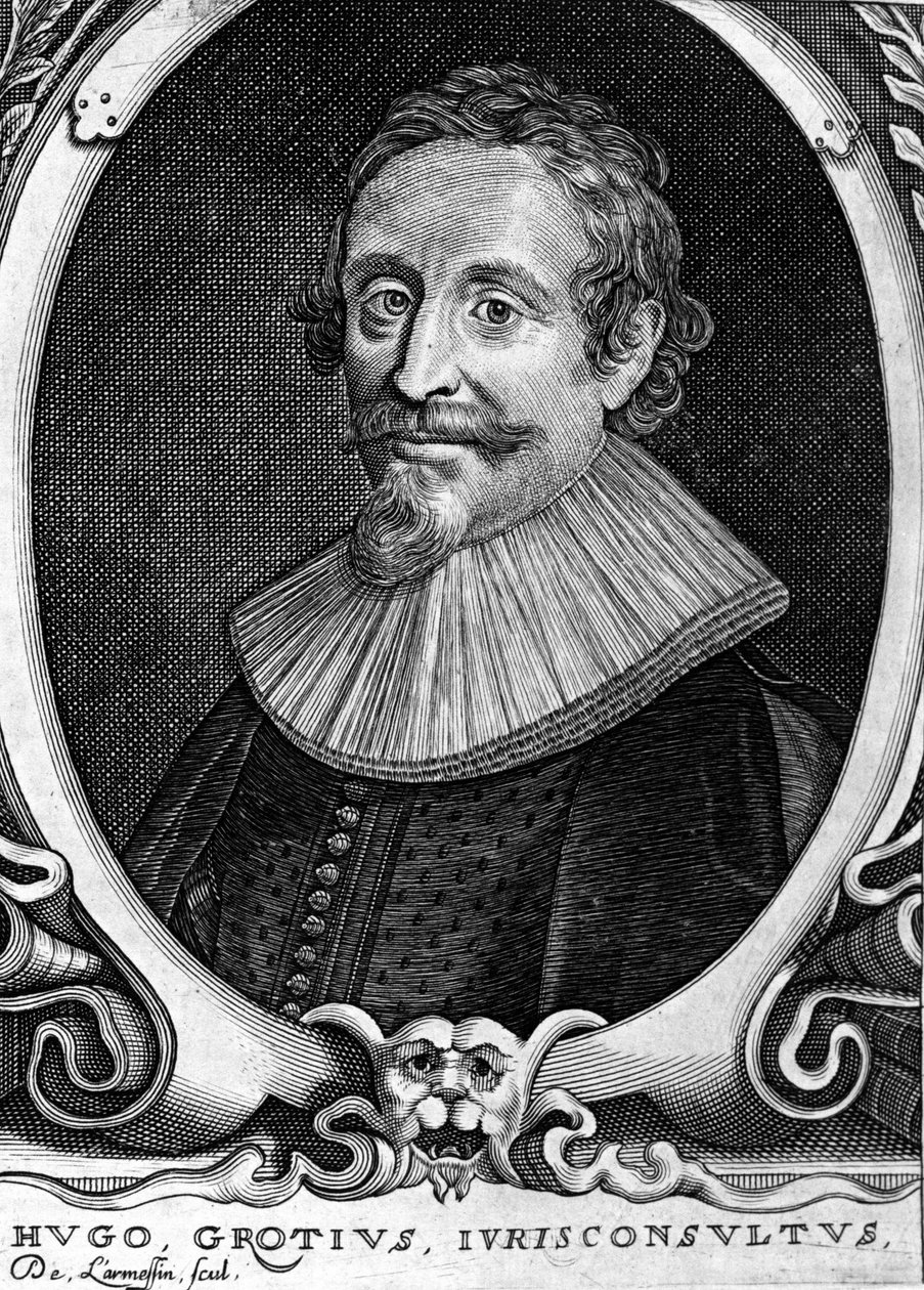 Hugo Grotius (1583-1645) (Huig de Groot), juriste et diplomate néerlandais - Unknown artist