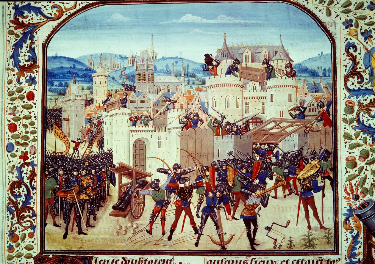 Guerre de Cent Ans : le sac de la ville d