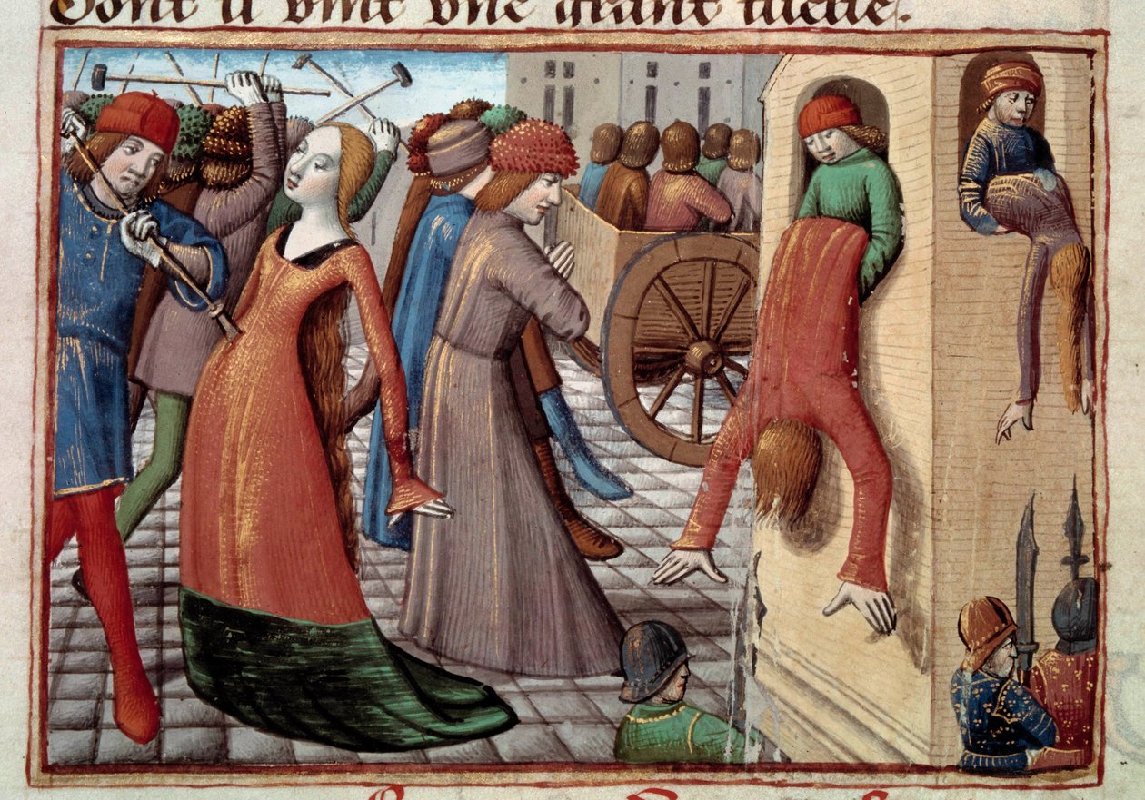 Guerre de Cent Ans : le massacre des Armagnacs par les Bourguignons le 29/05/1418 - Unknown artist