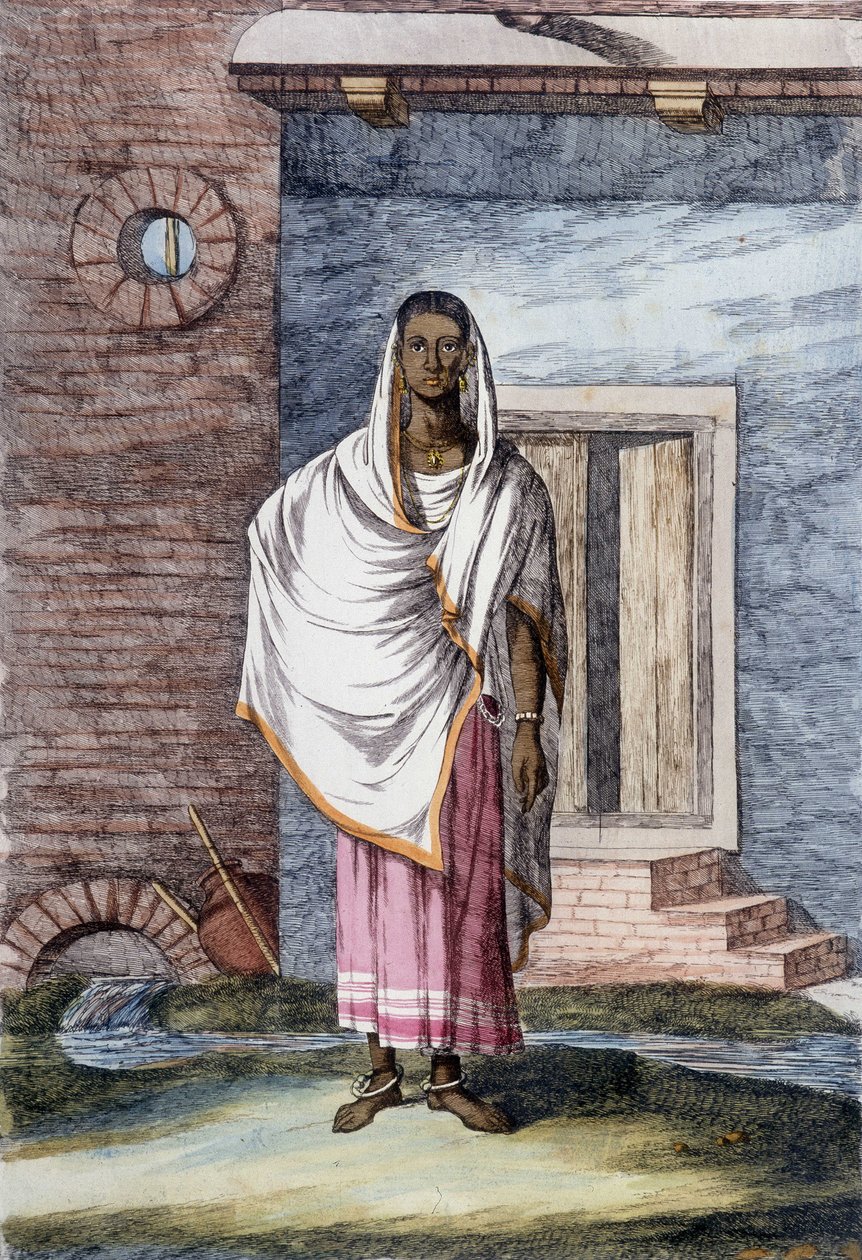 Culture et civilisation indiennes : Hidjera, danseuse en Inde. - Unknown artist
