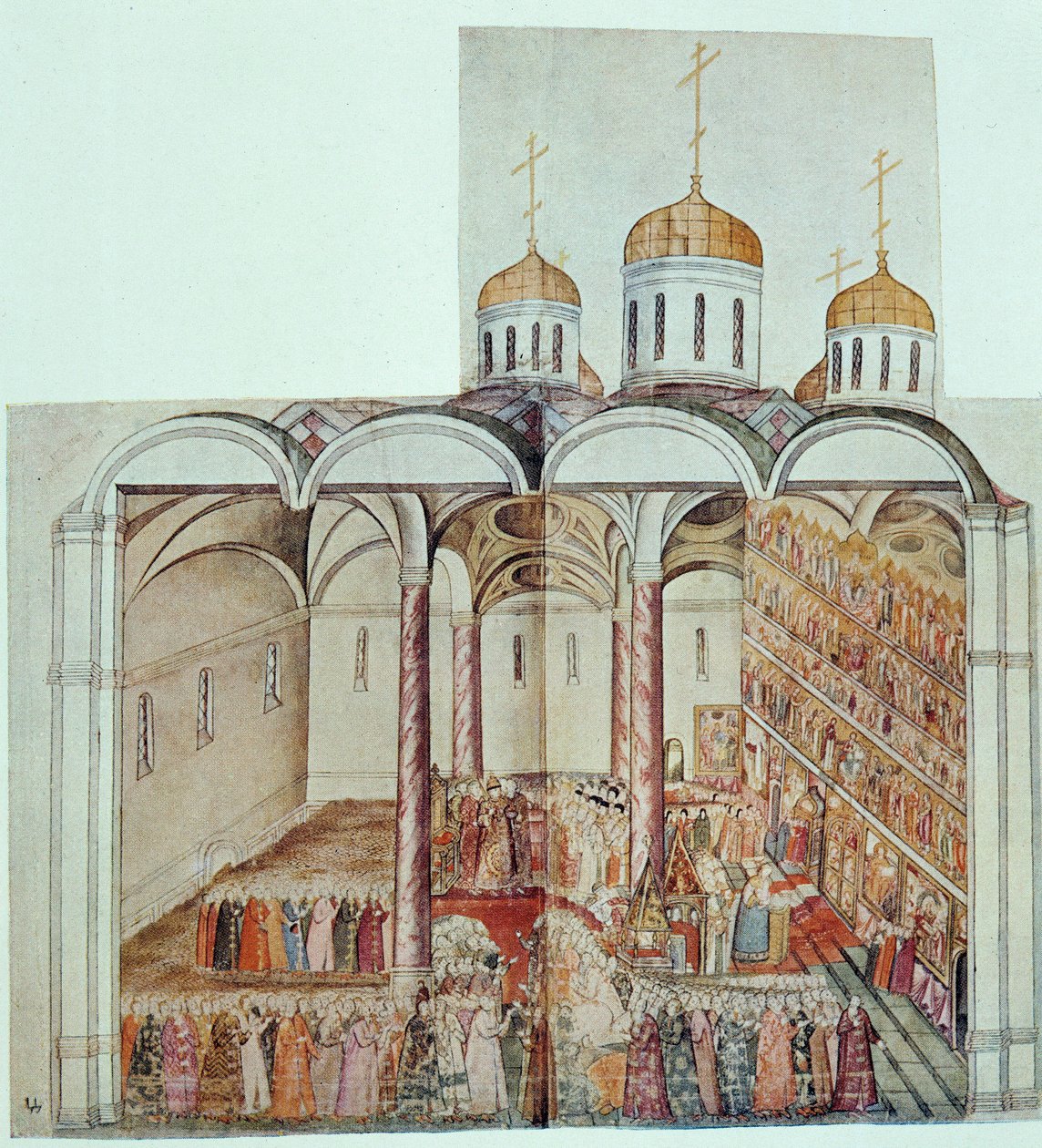 Induction de Michel III, Tsar de Russie (Mikhael Romanov) - Unknown artist