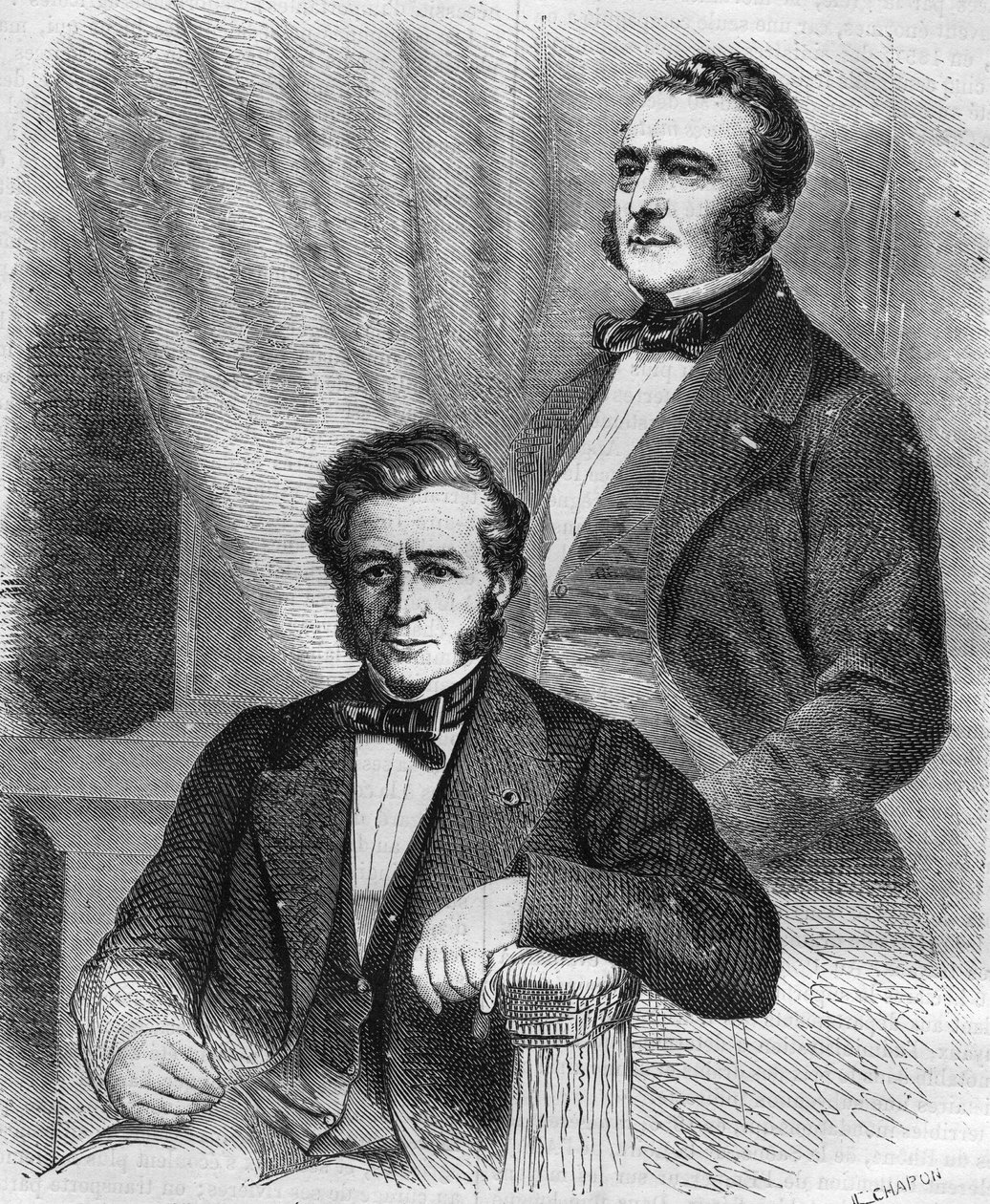 Isaac et Jacob Émile Pereire, hommes d