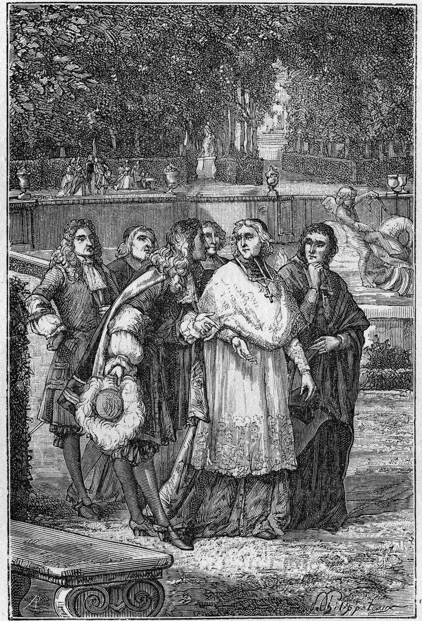 Jacques-Bénigne Bossuet (1627-1704), prélat et écrivain français dans l