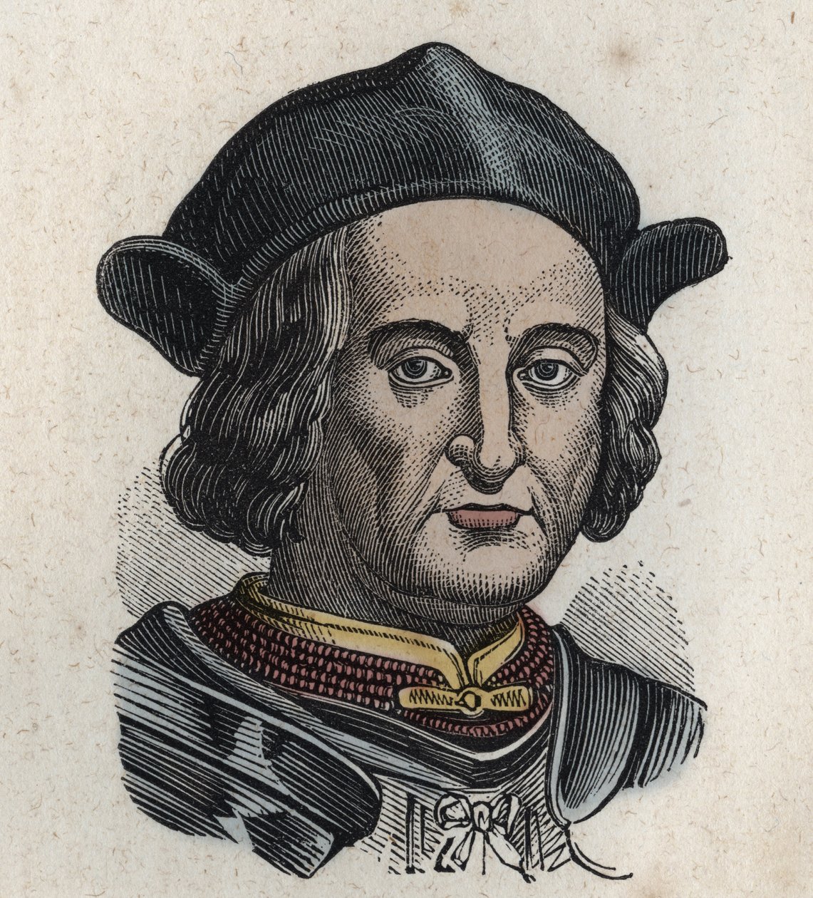 Jacques de Trivulce (Gian Giacomo Trivulzio) aristocrate et condottiere italien (1440-1518) Marquis de Vigevano, homme politique et militaire - Unknown artist