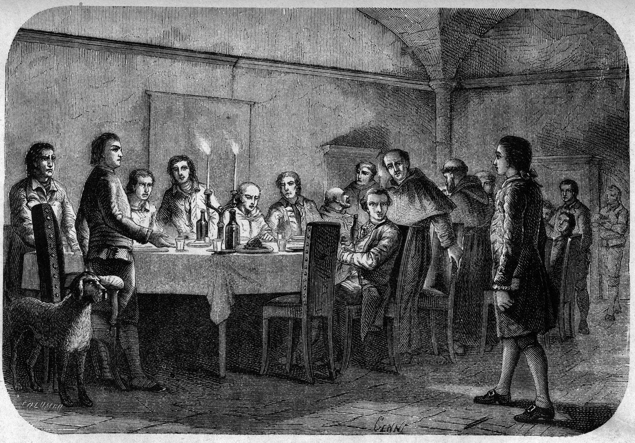 James Boswell (1740-1795) écrivain et avocat écossais, fils de Lord Alexander Boswell reçu lors d