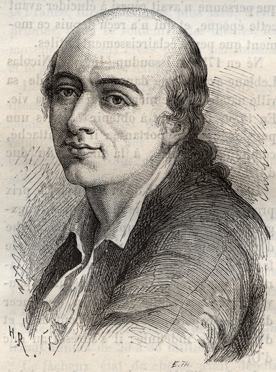Jean-Claude Delamétherie (1743-1817) naturaliste, minéralogiste et paléontologue français - Unknown artist