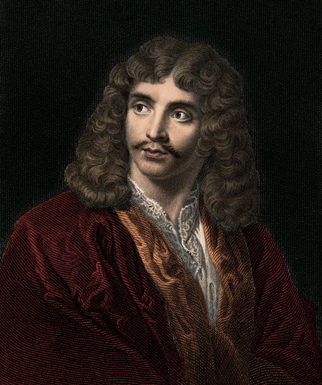 Jean Baptiste Poquelin Molière 1622-1673 - Unknown artist