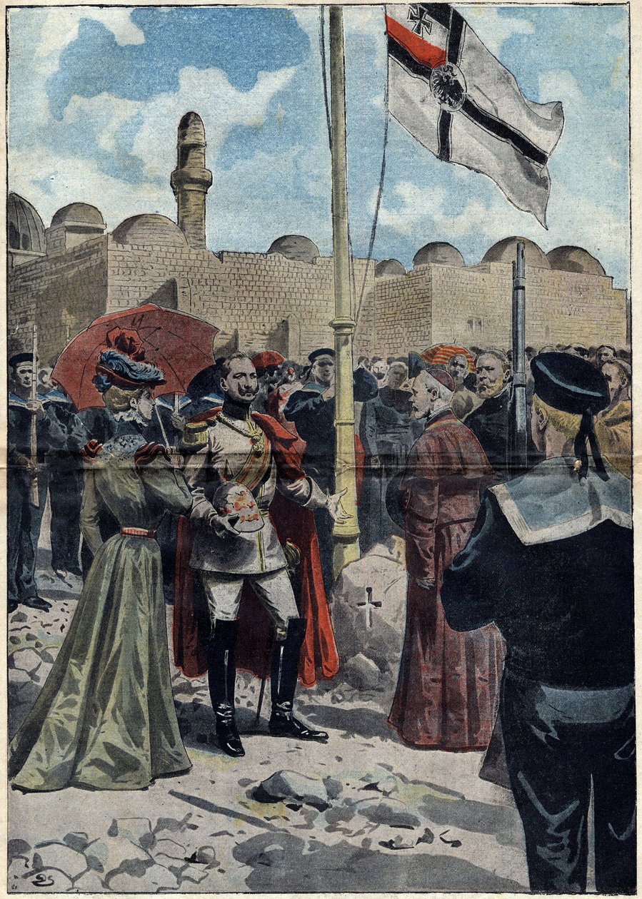 Jérusalem - Toussaint 1898 : Guillaume II, empereur d