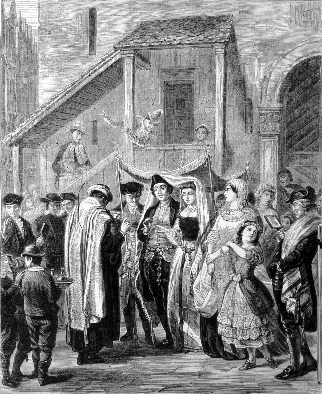 Mariage juif en Allemagne - Unknown artist