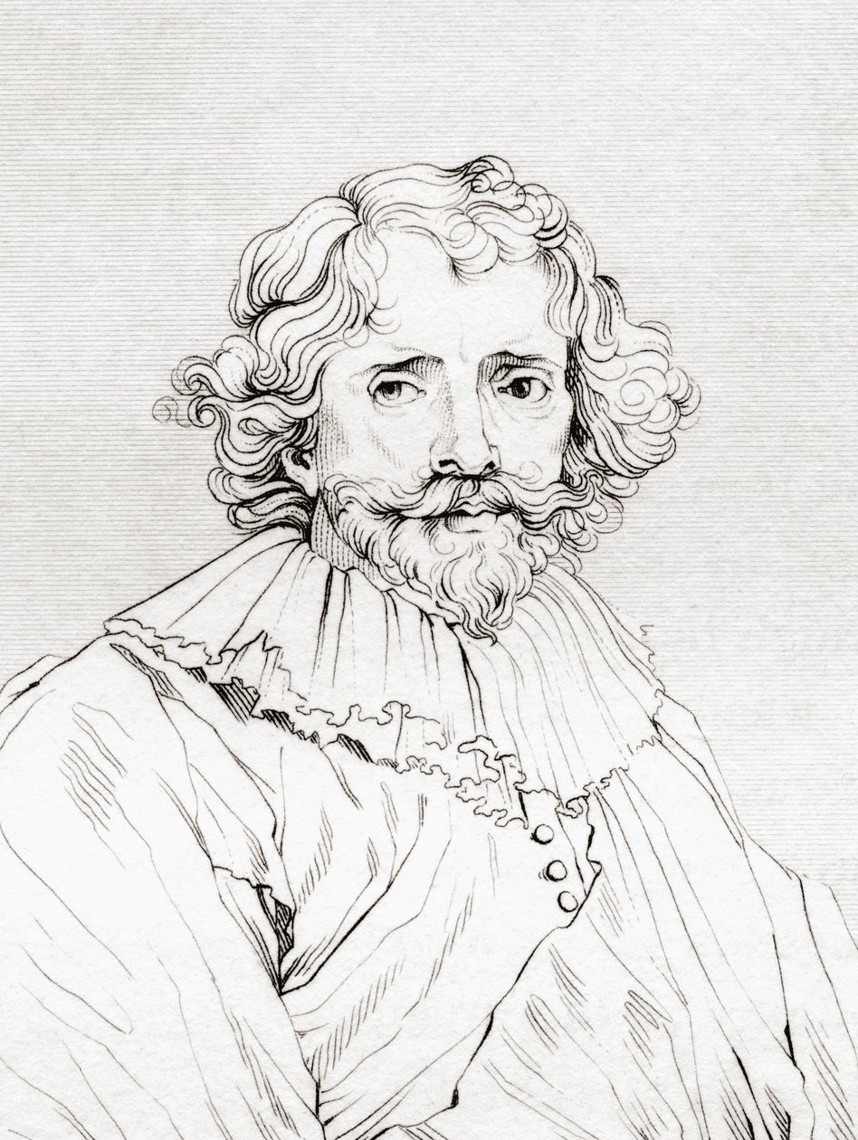 Johannes Vorstermans, vers 1643 – vers 1700. Extrait de The Historic Gallery of Portraits and Paintings, publié en 1808. - Unknown Artist