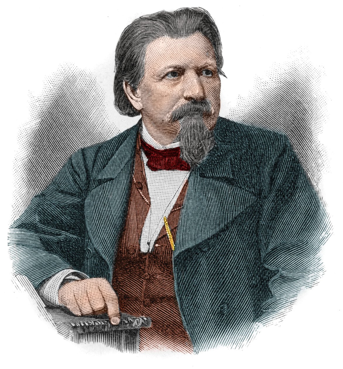 Karl Ferdinand Gutzkow (1811-1878), écrivain, dramaturge et journaliste allemand. - Unknown artist