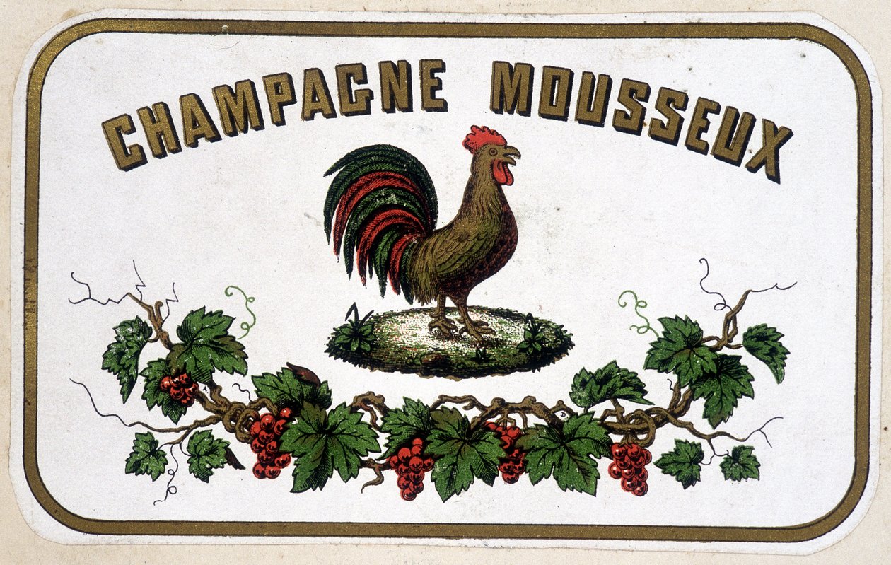 Étiquette « Champagne Mousseux ». s.d. - Unknown artist