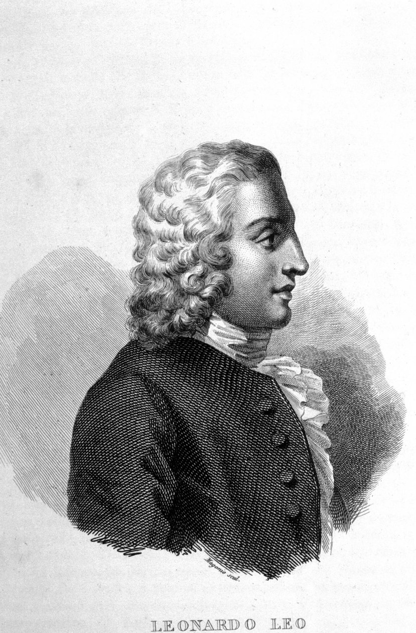 Leonardo Leo, compositeur italien (San Vito degli Schiavi - Unknown artist