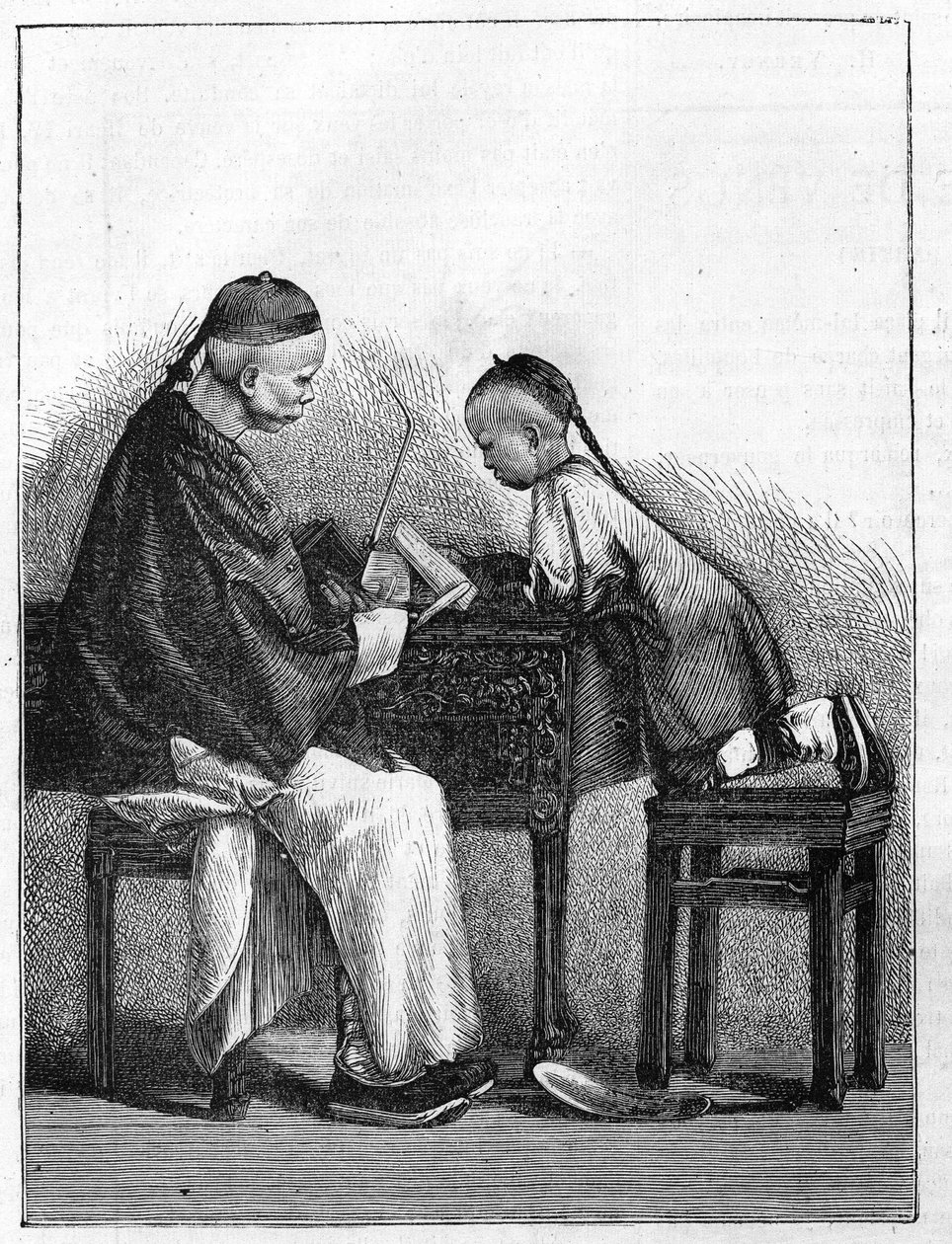 La vie en Chine au 19ème siècle : Une conférence - Unknown artist