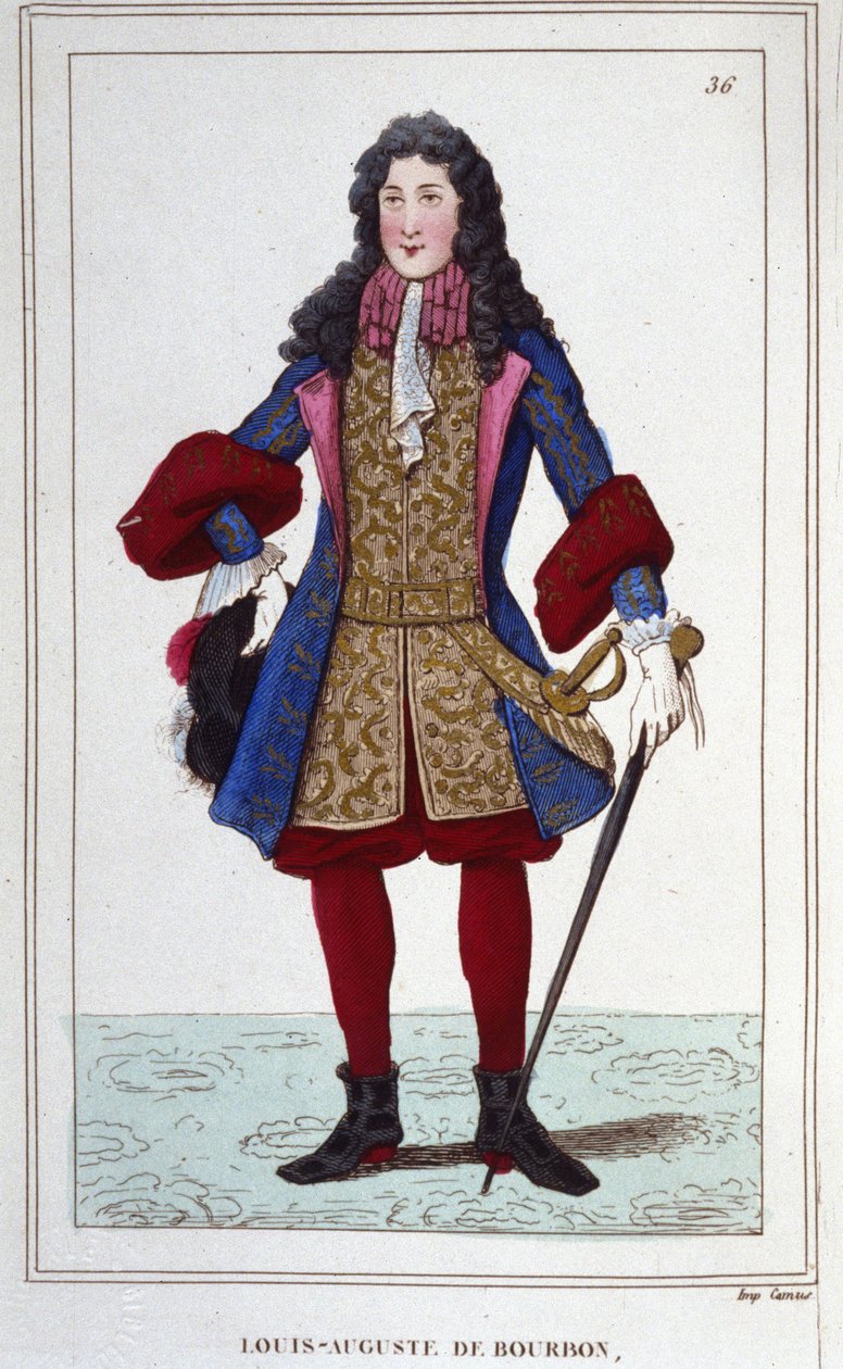 Louis Auguste de Bourbon, Duc du Maine (1670-1736). Prince français - Unknown artist