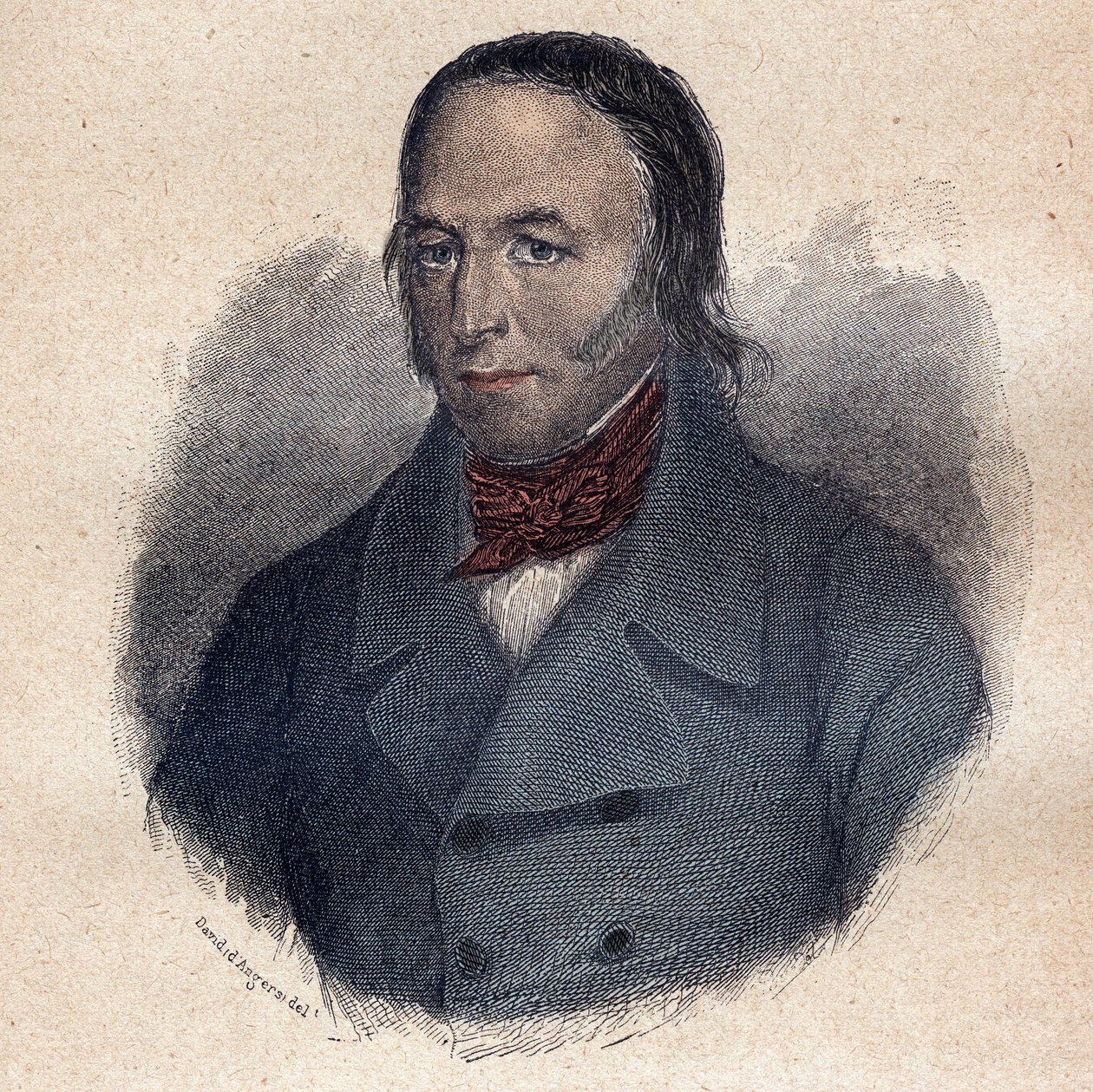 Louis Marie de Lahaye, baron puis vicomte de Cormenin (1788-1868), jurisconsulte, homme de lettres et politique français - gravure - Unknown artist