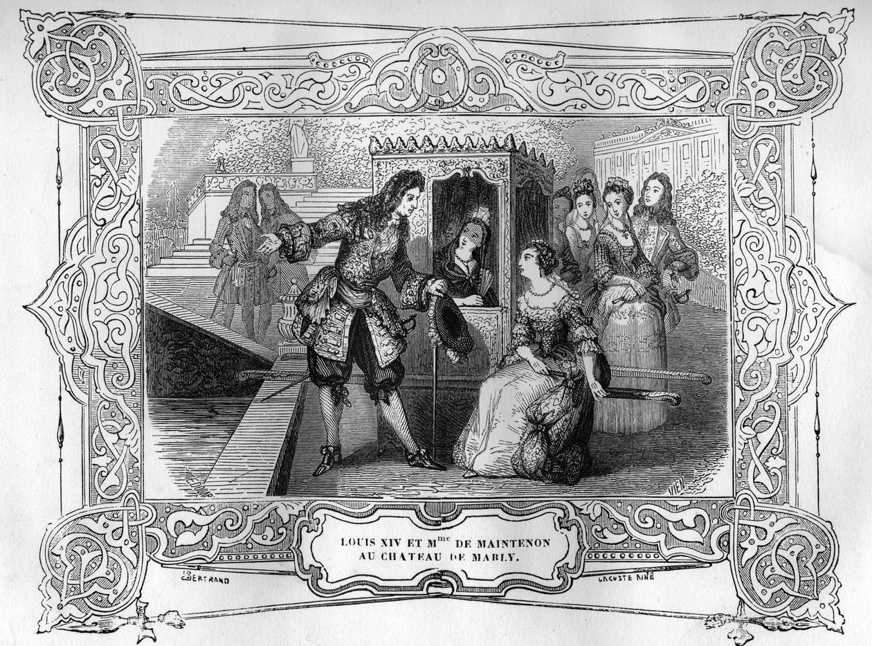 Louis XIV et Françoise d