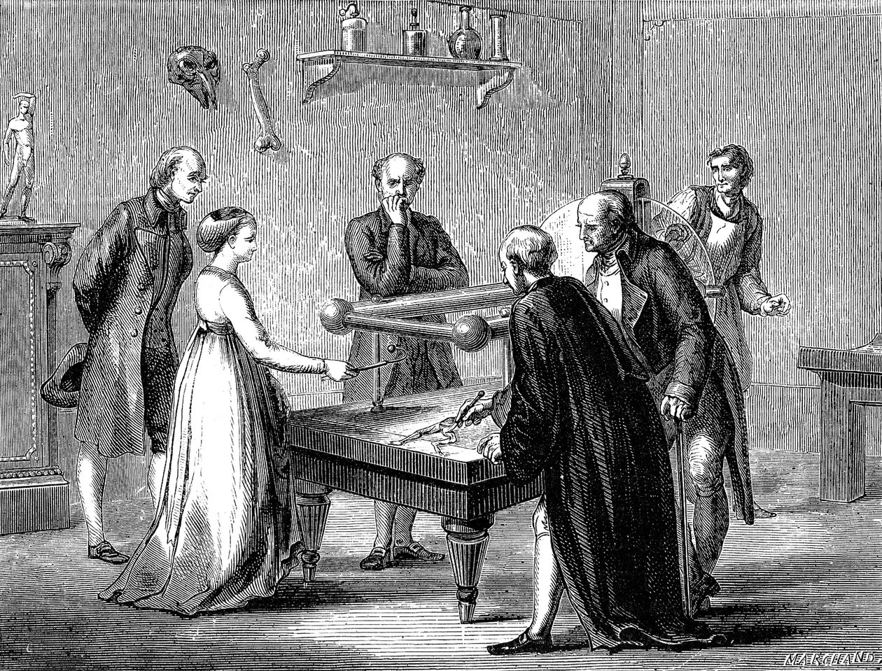 Luigi Galvani a découvert en 1780 l
