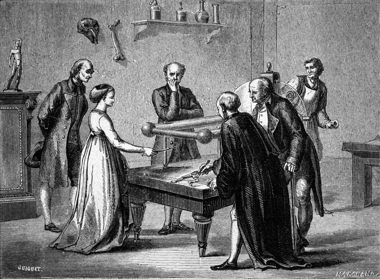Luigi Galvani, professeur à Bologne, découvre en 1780 l