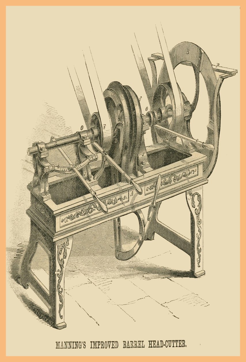 Coupeur de tête de baril amélioré Mannings - Unknown Artist